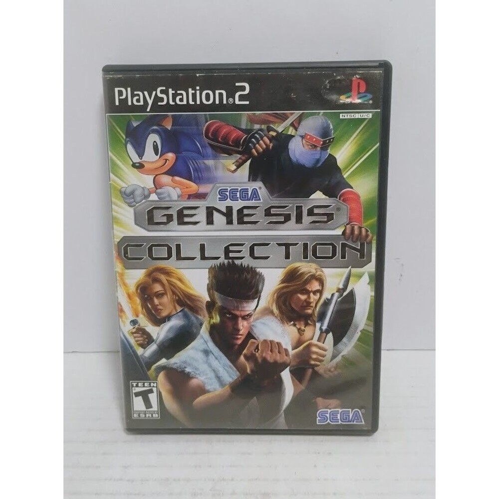 2006 SONY PLAYSTATION 2 PS2 SEGA GENESIS COLLECTION CIB TESTED WORKING